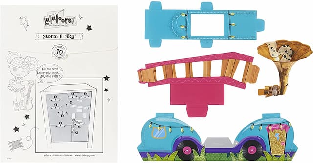 Кукла Лалалупси Сторм Э. Скай с котом Lalaloopsy Doll Storm E. Sky Cool Cat изображение 3