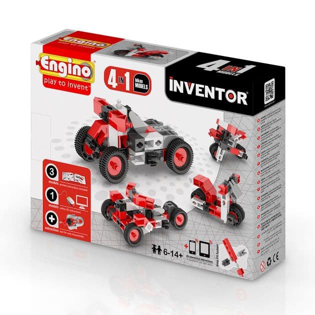 Фото2 Конструктор серии INVENTOR 4 в 1 - Мотоциклы Каталог
