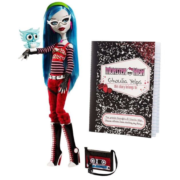 Фото Гулия Йелпс с питомцем, серия Базовая Кукла Monster High/Монстер Хай