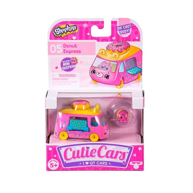 Фото3 Мини-машинка SHOPKINS CUTIE CARS S1 - ЭНЕРГИЧНЫЙ ПОНЧИК (с мини-шопкинсом) Каталог