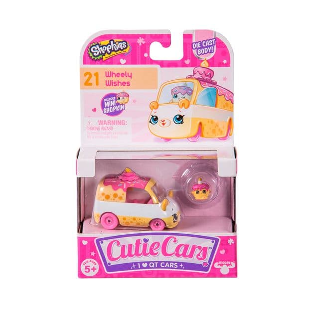 Фото4 Мини-машинка SHOPKINS CUTIE CARS S1 - СМАРТИК-ТОРТИК (с мини-шопкинсом) Каталог