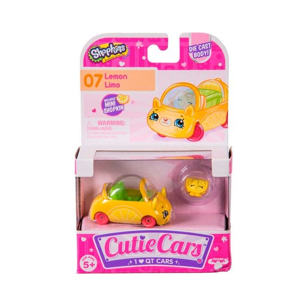 Фото4 Мини-машинка SHOPKINS CUTIE CARS S1 - ЛИМУЗИН ЛИМО (с мини-шопкинсом) Каталог