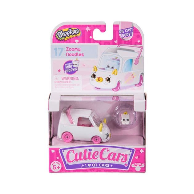 Фото4 Мини-машинка SHOPKINS CUTIE CARS S1 - МАШИНКА-ЛАПШИНКА (с мини-шопкинсом) Каталог