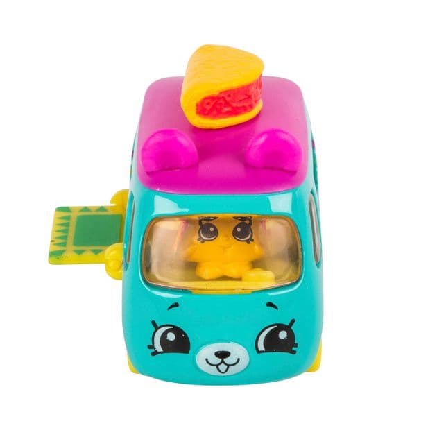 Фото3 Мини-машинка SHOPKINS CUTIE CARS S1 - ТАКО-ПУТЕШЕСТВЕННИК (с мини-шопкинсом) Каталог