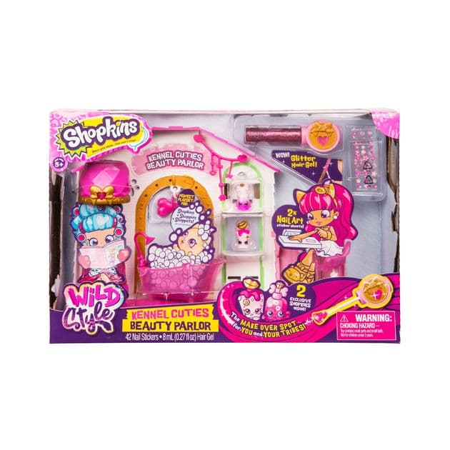 Фото2 Игровой набор SHOPKINS S9 серии "Wild style"-САЛОН КРАСОТЫ (2 экскл. шопкинса, с аксессуарами для де Каталог