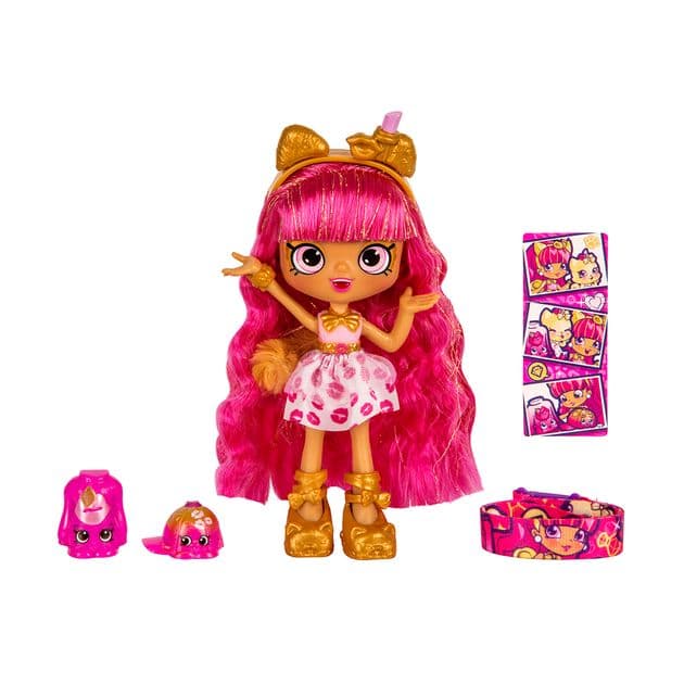 Фото2 Кукла SHOPKINS SHOPPIES S9 серии "Wild style" -ГЛАМУРНАЯ ЛИППИ(с аксессуарами) Каталог