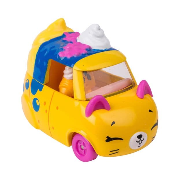 Фото4 Мини-машинка SHOPKINS CUTIE CARS S3 - СЕДАН-КРУАСАН (с мини-шопкинсом) Каталог