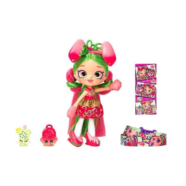 Фото2 Кукла SHOPKINS SHOPPIES S9 серии "Wild style" - ФРУКТОВАЯ ЛЕДИ (с аксессуарами) Каталог