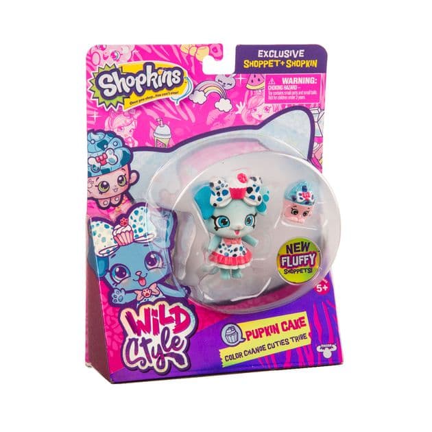 Фото4 Фигурка SHOPKINS SHOPPETS S9 серии "Wild style" – ВЕСЕЛЫЕ ПЯТНЫШКИ (эксклюзивный шопкинс, подставка) Каталог