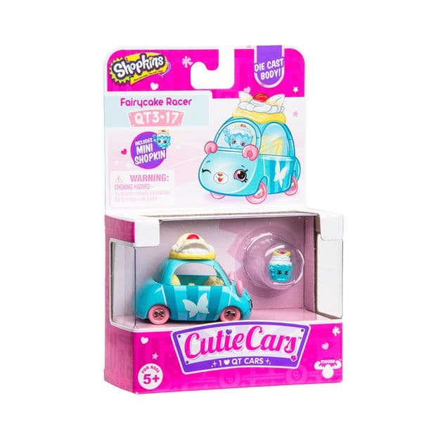 Фото5 Мини-машинка SHOPKINS CUTIE CARS S3 - СКАЗОЧНЫЙ КЕКСИК (с мини-шопкинсом) Каталог