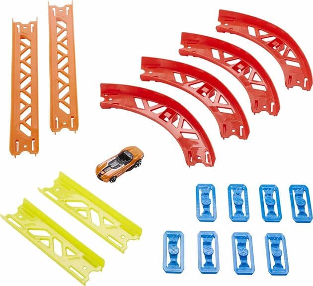 Hot Wheels Track Builder Unlimited Playset Premium Curve Pack зображення  4