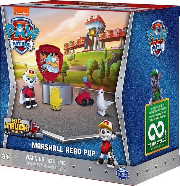 Paw Patrol Big Truck Pups Marshall Action Figure зображення 6