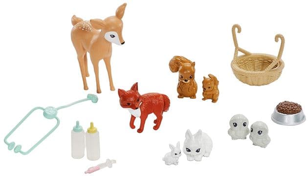 Игровой набор Барби Центр заботы о животных Barbie Animal Rescuer Doll & Playset фото 1