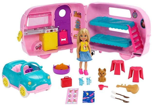 Игровой набор Барби клуб Челси кемпер трейлер Barbie Club Chelsea Camper изображение 2