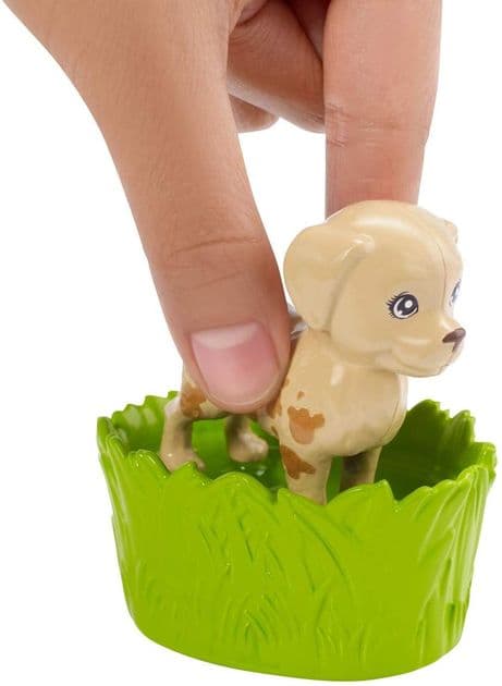 Игровой набор Барби Купай и играй Уход за животными изображение 4