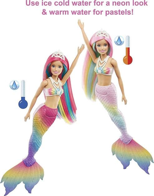 Игровой набор Барби Русалочка Barbie Dreamtopia Rainbow Magic Mermaid Doll изображение 1