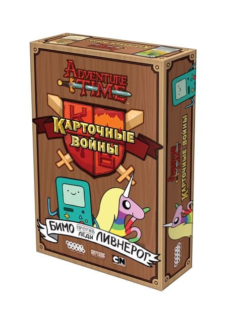 Настольная игра Время Приключений: Карточные войны - Бимо против Леди Ливнерог изображение 2