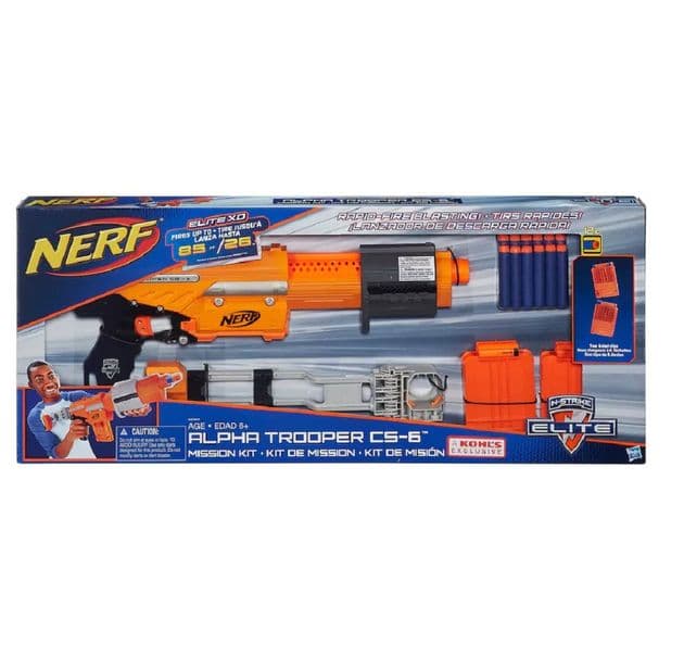 Бластер Нерф Элит Альфа Труппер Nerf N-Strike Elite Alpha Trooper B01786 изображение 1