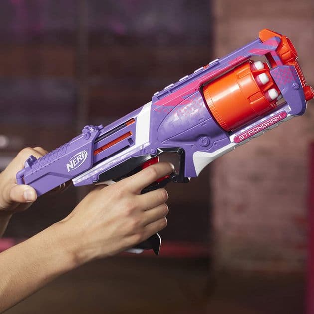 Бластер Нерф Элит Стронгарм Nerf N-Strike Elite Strongarm Blaster изображение 4