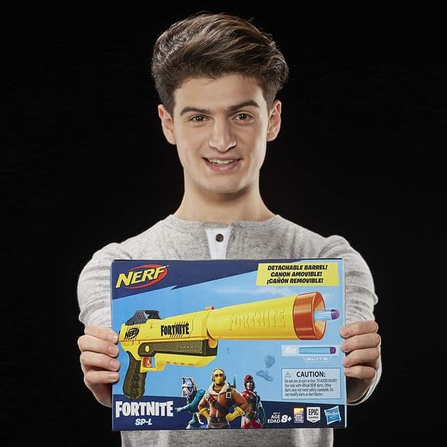 Бластер Нерф Фортнайт Nerf Fortnite Sp-L Elite Dart Blaster E6717 изображение 5