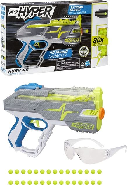 Бластер Нерф Гипер Сейдж Nerf Hyper Siege-50 Pump-Action изображение 3