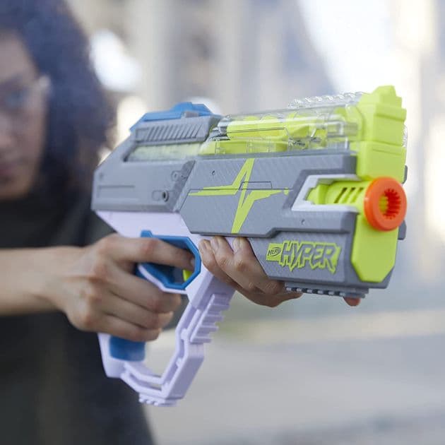 Бластер Нерф Гипер Сейдж Nerf Hyper Siege-50 Pump-Action изображение 6