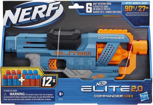 Бластер Нерф Коммандер NERF Elite 2.0 Commander изображение 1