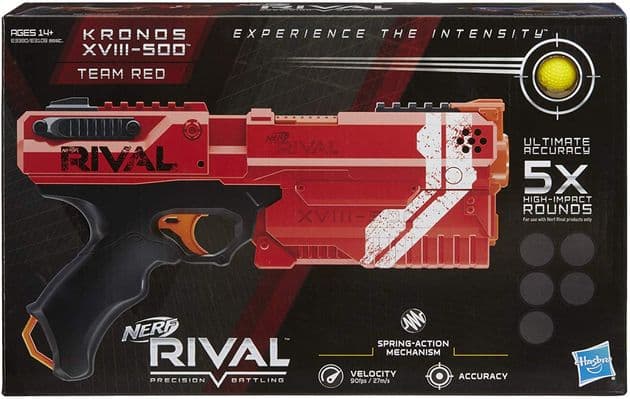 Бластер Нерф Райвал Кронос NERF Rival Kronos Xviii-500 (Red) E3380 изображение 1