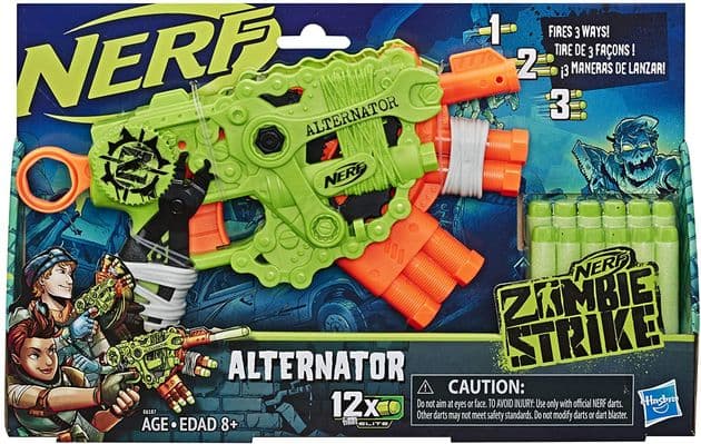 Бластер Нерф Зомби Страйк Альтернатор Nerf Zombie Strike Alternator изображение 1