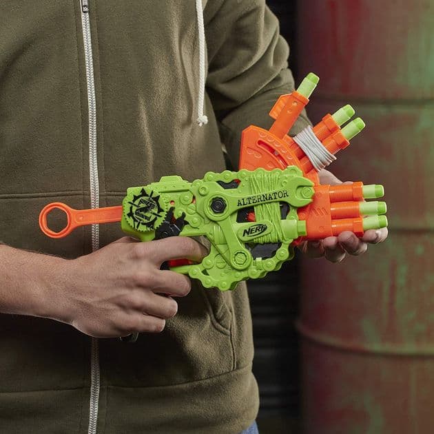 Бластер Нерф Зомби Страйк Альтернатор Nerf Zombie Strike Alternator изображение 3