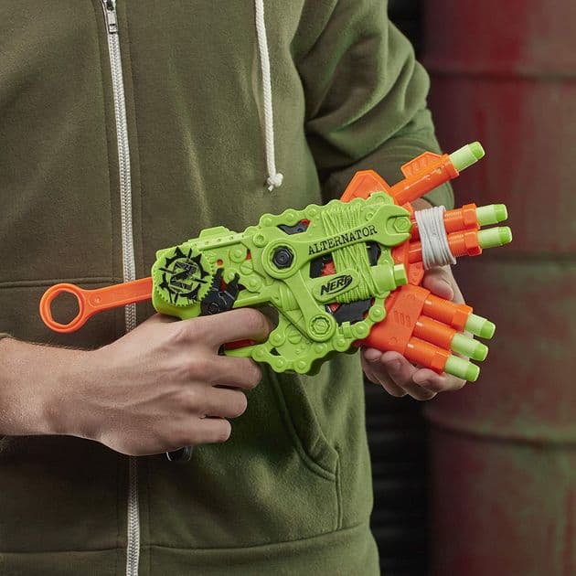 Бластер Нерф Зомби Страйк Альтернатор Nerf Zombie Strike Alternator изображение 4