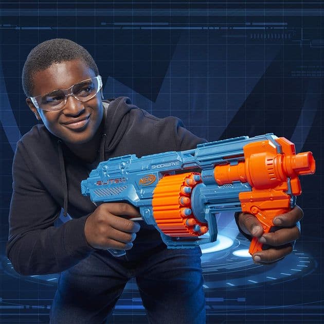 Бластер многозарядный Шоквейв Nerf Elite 2.0 Shockwave RD 15 изображение 4