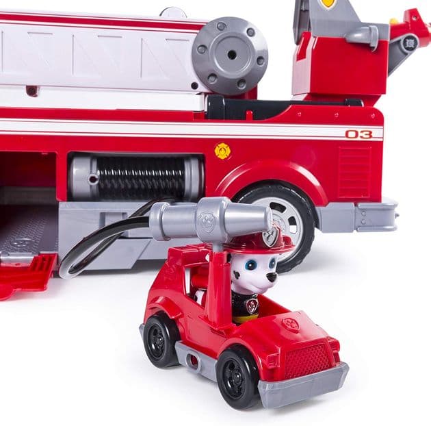 Большая пожарная станция с Маршалом Щенячий патруль Paw Patrol Ultimate Rescue Fire Truck 6043988 изображение 1