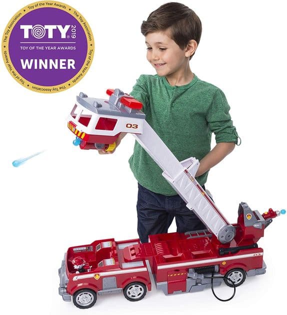 Большая пожарная станция с Маршалом Щенячий патруль Paw Patrol Ultimate Rescue Fire Truck 6043988 изображение 4