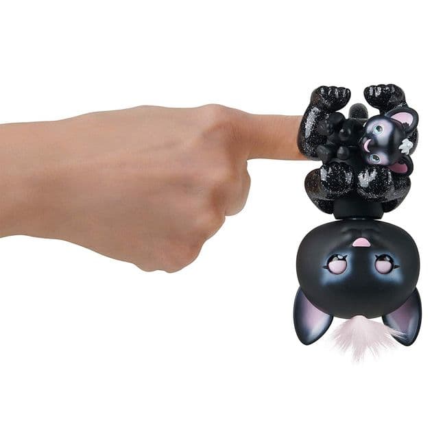 Интерактивная фигурка Фингерлингс Черная пантера WowWee Fingerlings Black Panther and Mini 3527 изображение 2