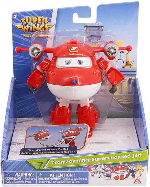 Самолет-трансформер Джетт Супер крылья Super Wings Jett изображение 2