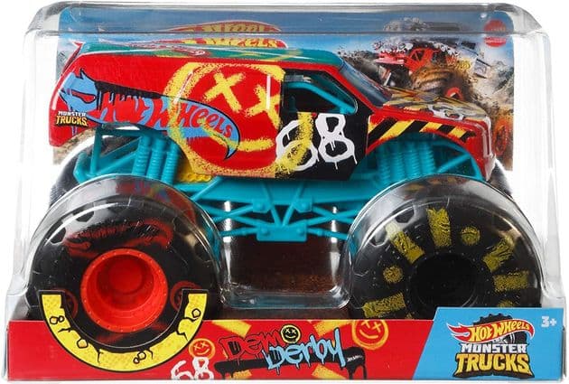 Машина внедорожник Хот Вилс Монстр Трак Hot Wheels Monster Trucks 1:24 изображение 3