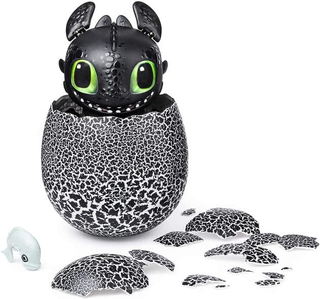 Интерактивный дракон Беззубик в яйце Dreamworks Dragons Hatching Toothless