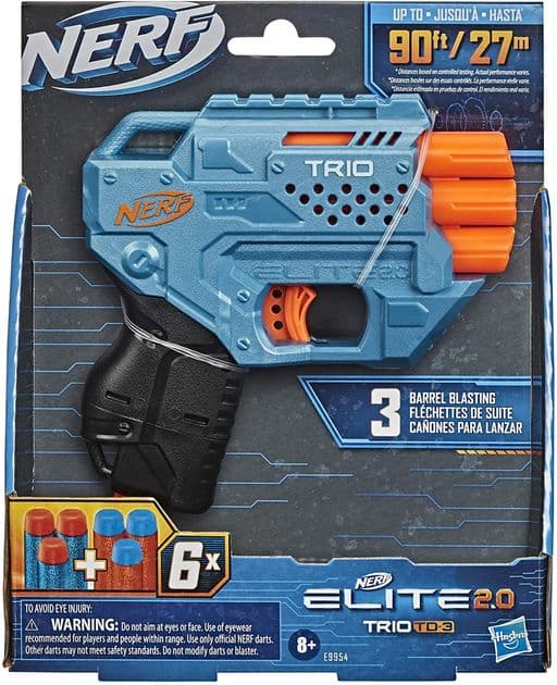 Бластер Нерф Элит Трио NERF Elite 2.0 Trio изображение 1