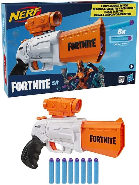 Бластер Нерф Фортнайт с прицелом NERF Fortnite SR Blaster изображение 1