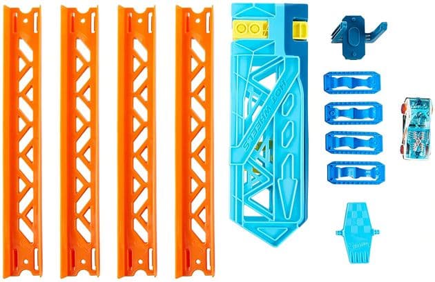 Трек Хот Вилс Прыжок с трамплина Hot Wheels Track Builder Unlimited Slide & Launch изображение 3