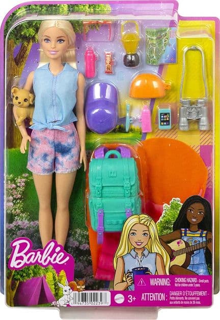 Игровой набор Барби Туристка Малибу Barbie Doll Malibu изображение 4