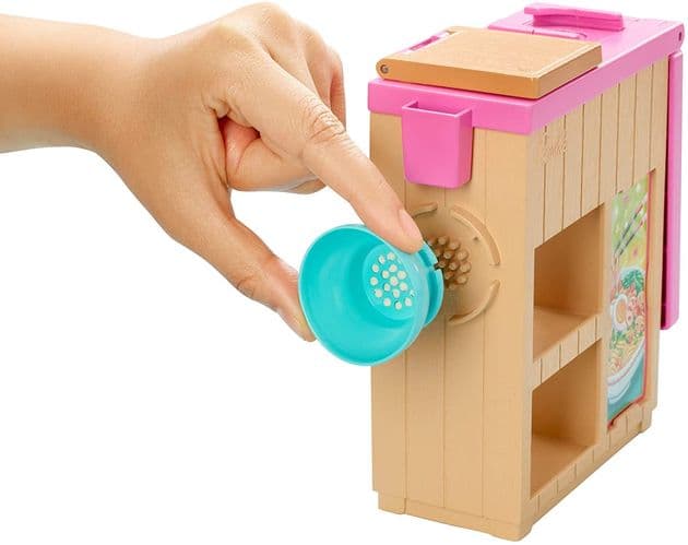 Игровой набор Барби Приготовление лапши Barbie Noodle Bar Playset with Blonde Doll  6