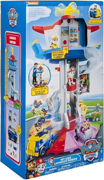 Игровой набор Большая спасательная станция Щенячий патруль/Paw Patrol My Size Lookout Tower 6042018 изображение 7