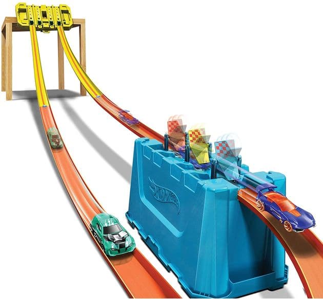 Игровой набор Трек Грандиозные Трюки Хот Вилс Hot Wheels Track Builder изображение