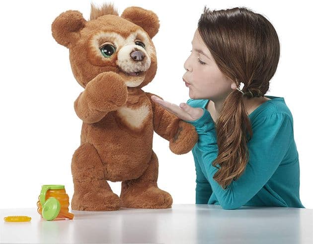 Интерактивный медвежонок Кабби FurReal Cubby The Curious Bear Interactive Plush Toy E4591 изображение 1