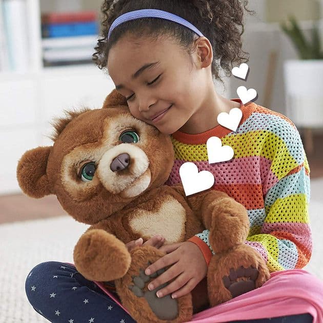 Интерактивный медвежонок Кабби FurReal Cubby The Curious Bear Interactive Plush Toy E4591 изображение 9