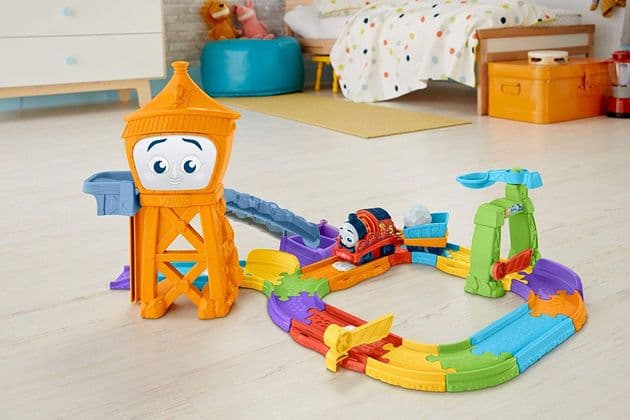 Обучающая Железная дорога Томас и Друзья Фишер Прайс Fisher-Price My First Thomas & Friends, Railway Pals Track Pack изображение 8