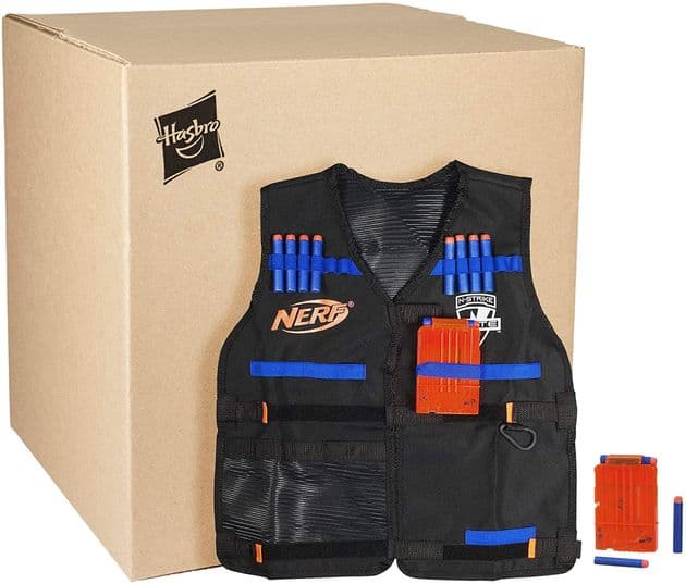 Жилет агента Нерф с магазинами и стрелами Nerf Tactical Vest N-Strike Elite Series B0250 изображение 2