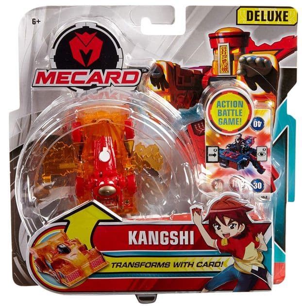 Машинка-трансформер Кангши Мекард Mecard Kangshi Deluxe Mecardimal Figure изображение 6